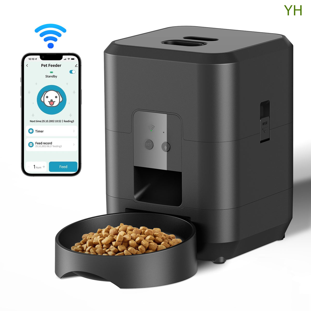 Comedero Automático Programable para Perros y Gatos