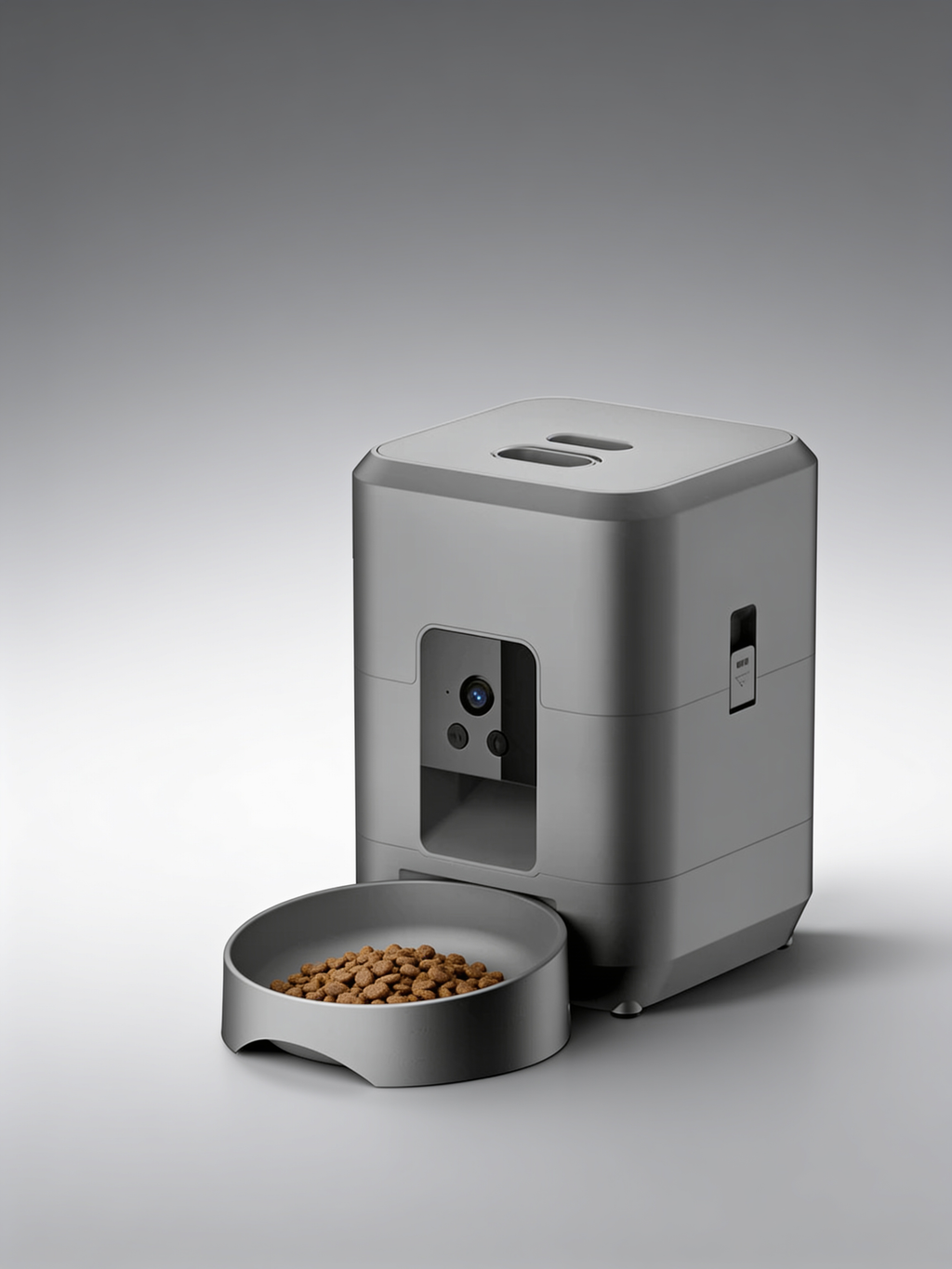 Comedero Automático con Cámara y Micrófono — WiFi