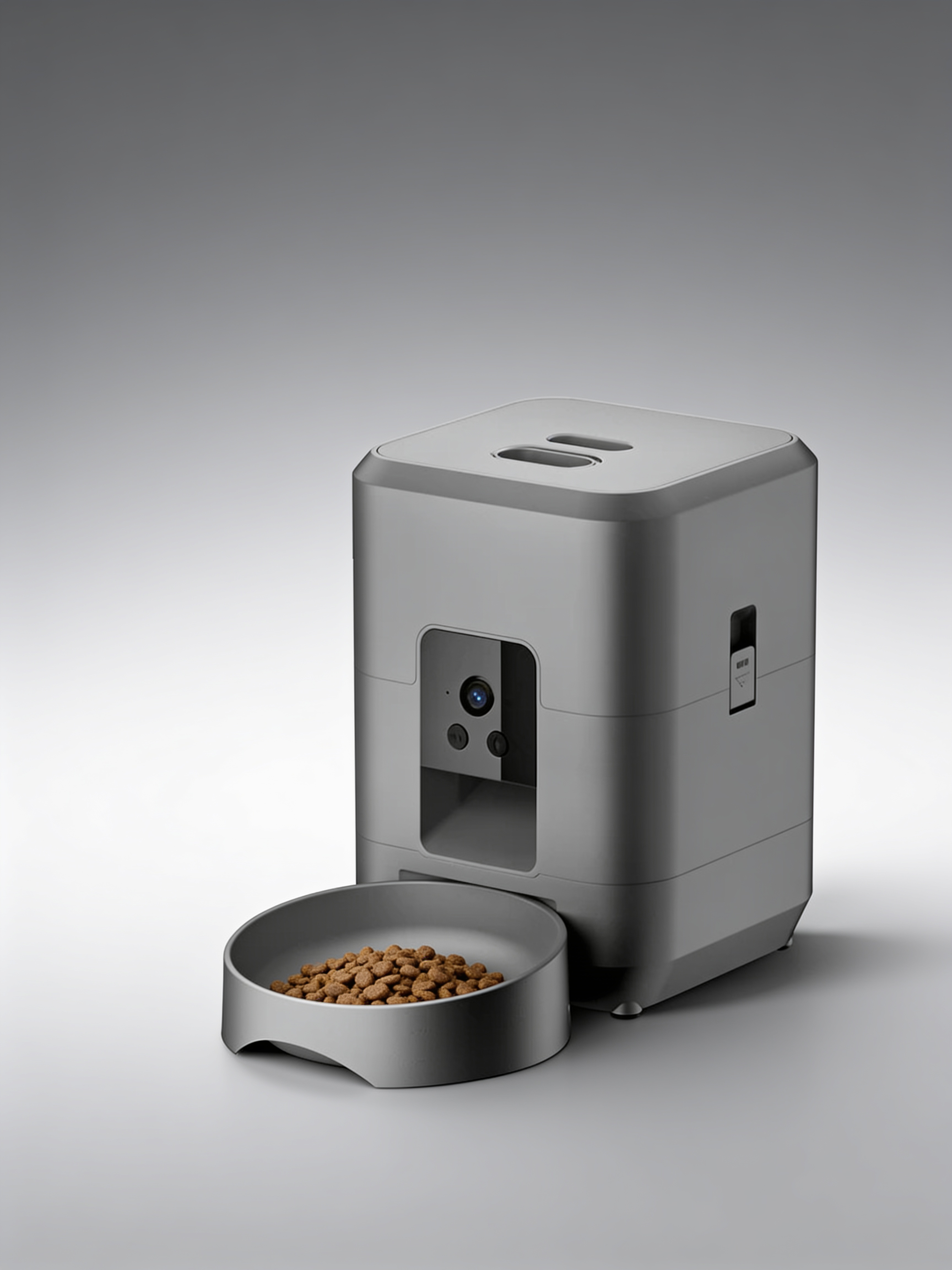 Comedero Automático con Cámara y Micrófono — WiFi